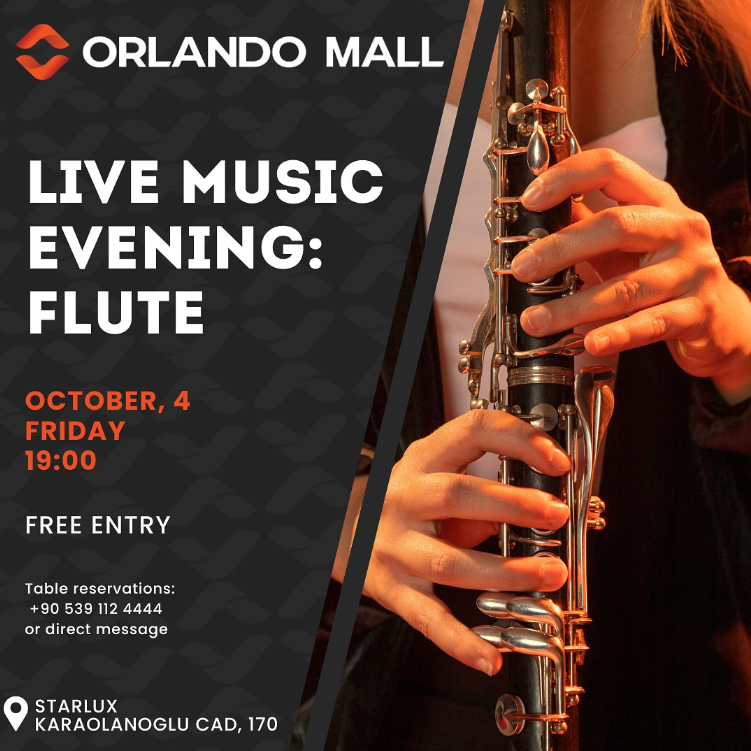 Вечер живой музыки в Orlando Mall Вечер живой музыки в Orlando Mall