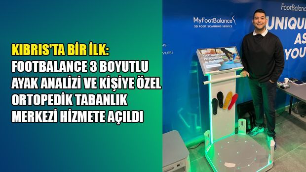 В Лефкоше и Кирении открылись центры Footbalance с уникальным 3D-анализом стоп