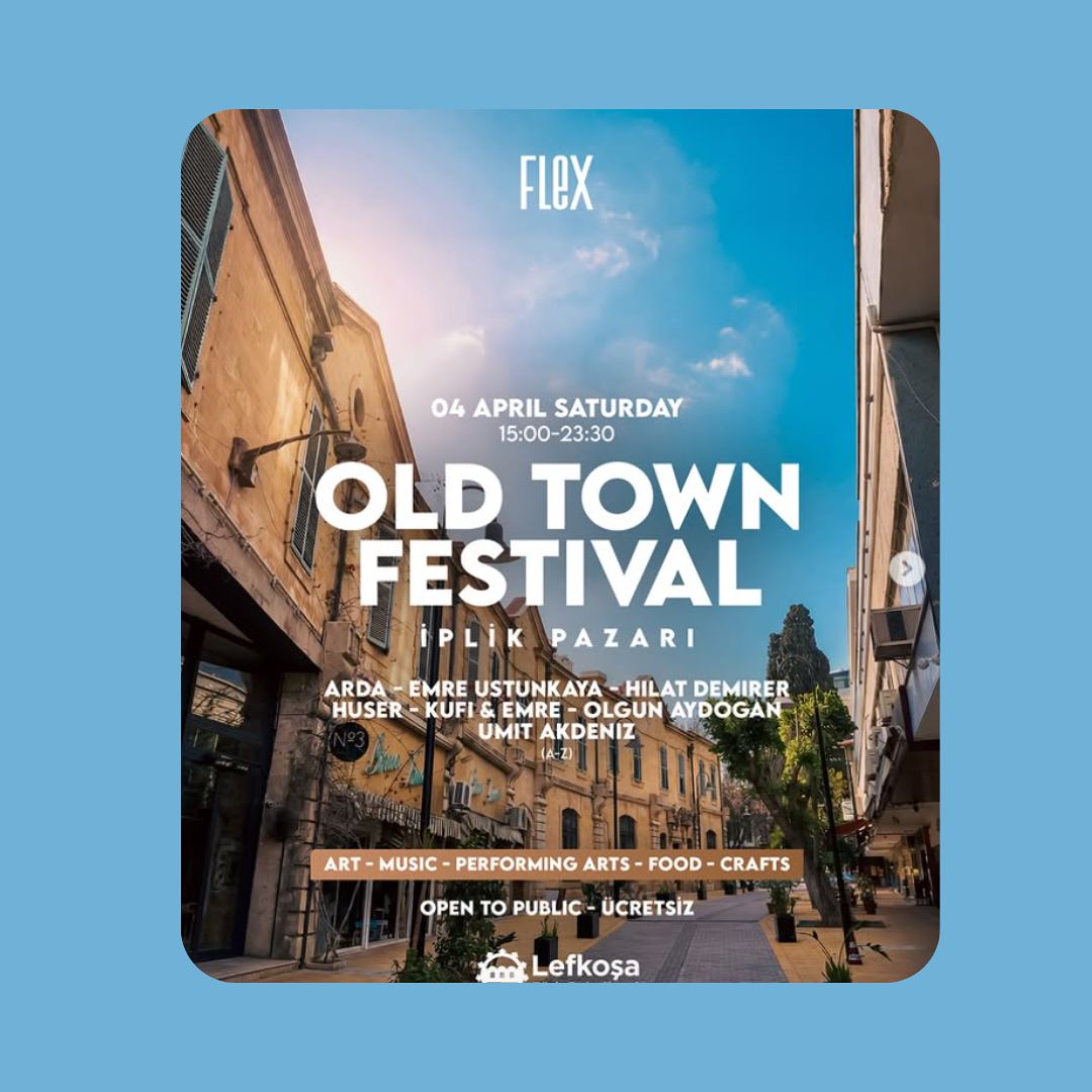 Old Town Festival возвращается в Лефкошу: музыка, искусство и еда на улицах Старого города