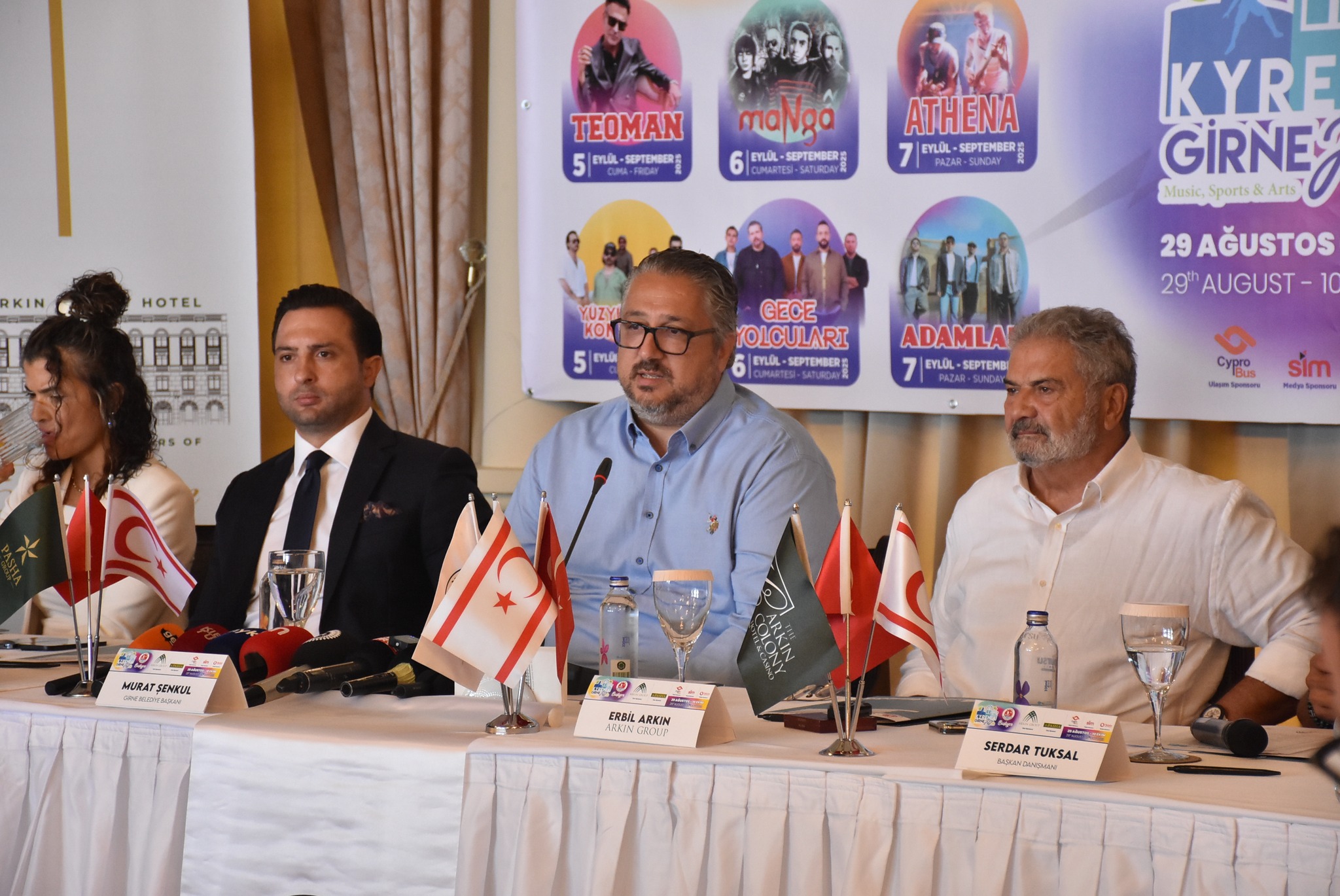 Girne Arkın Group Fest 25 пройдет в Кирении