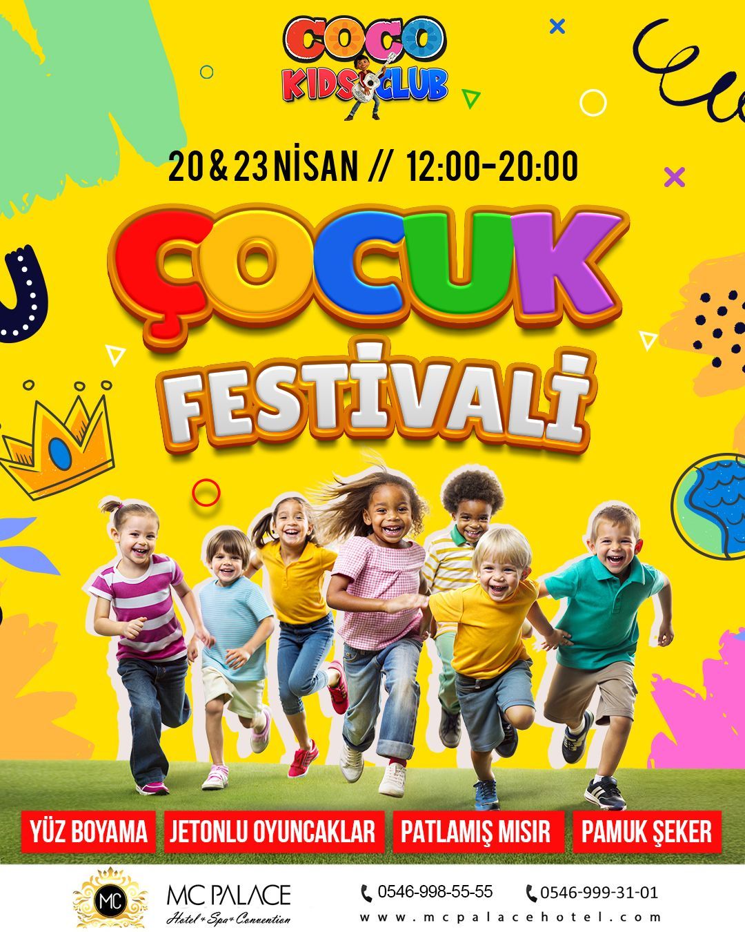 Детский фестиваль в Coco Kids Club!