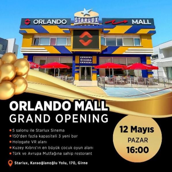 "ORLANDO MALL" приглашает всех на открытие