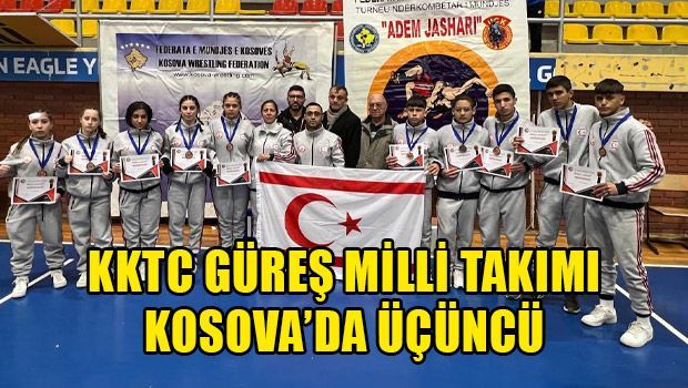 Сборная ТРСК заняла третье место на турнире по борьбе в Косово