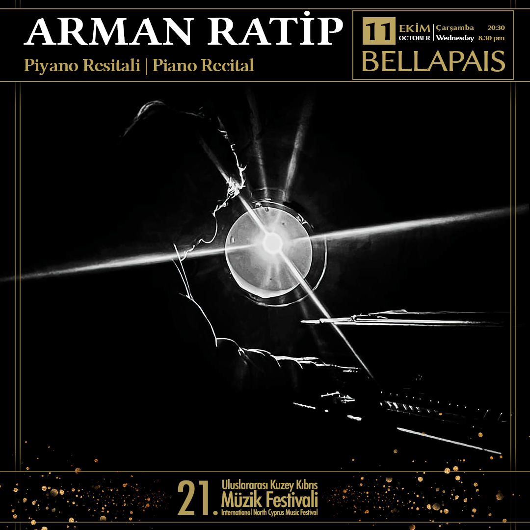 Фортепианный концерт "ARMAN RATİP" в Аббатстве Беллапаис