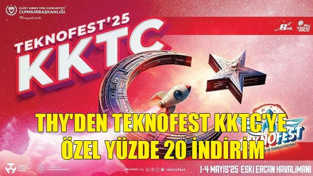 Turkish Airlines предлагает скидку 20% на рейсы в ТРСК в честь фестиваля TEKNOFEST