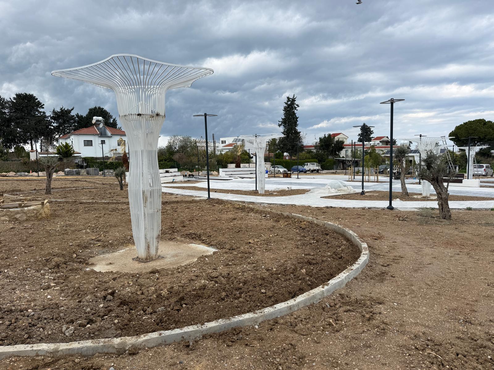 В Чаталкёе завершается парк «Yıldız Sanat Parkı»