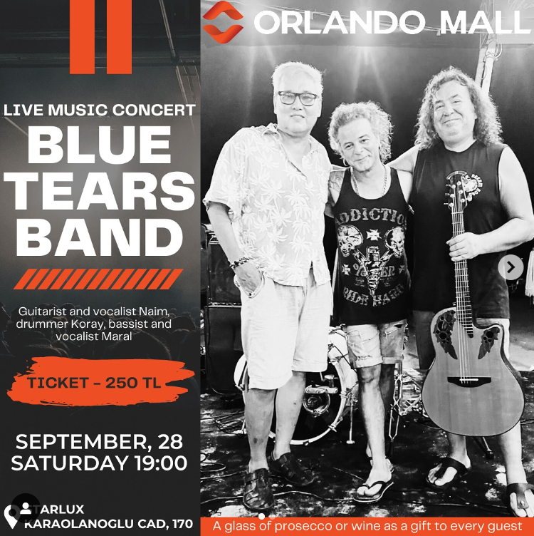 Незабываемый вечер ритма и блюза с группой BLUE TEARS BAND