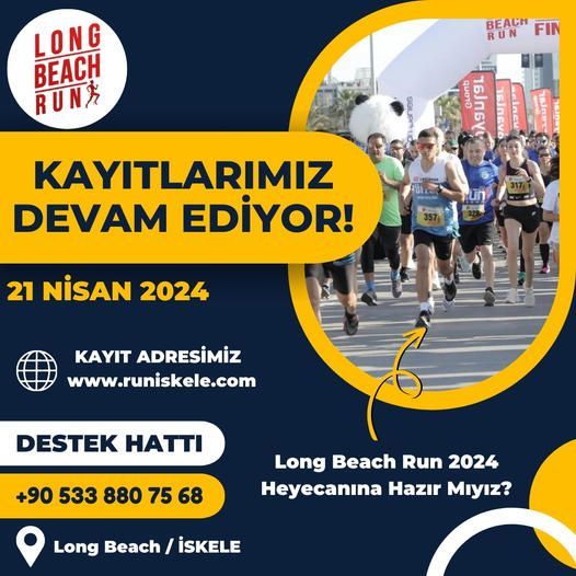 Забег Iskele Long Beach Run 2024
