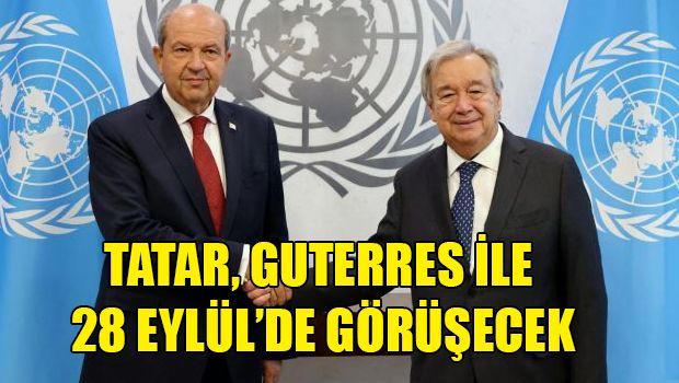 Президент ТРСК Эрсин Татар встретится с Генсеком ООН Гутерришем в Нью-Йорке